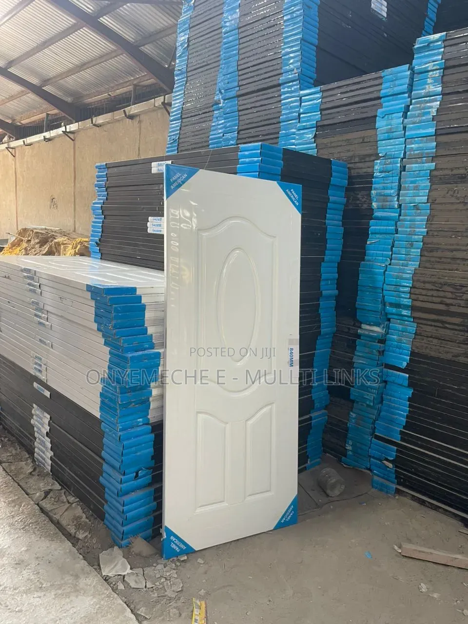 White Panel 3ft by 7ft Door