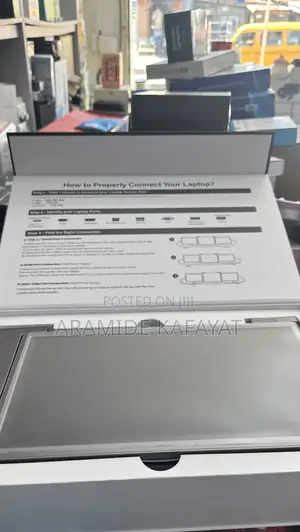Portable Tri-Screen for Laptops 15 Inches