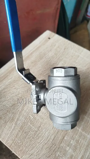 1" 3 Ways Stainless 316 Ball Valve