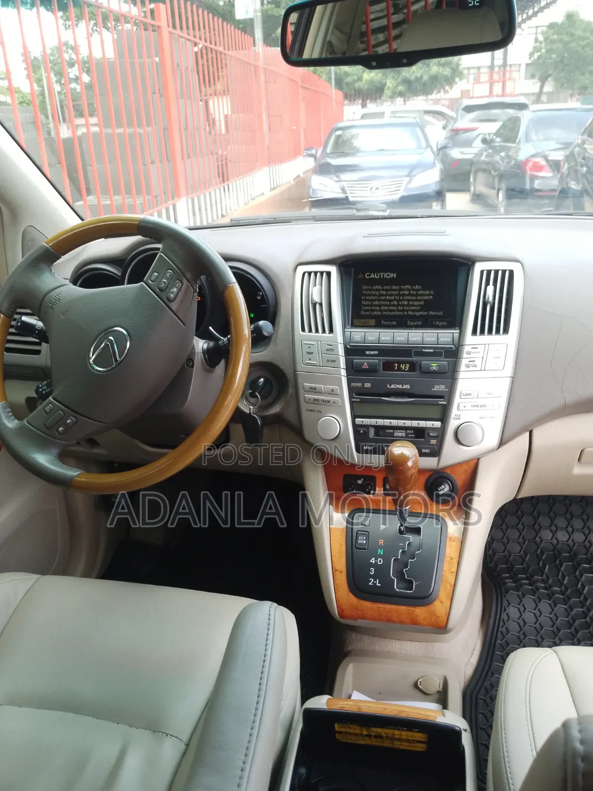 Lexus RX 2008 Gold
