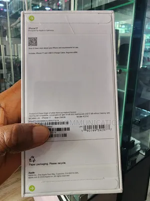 New Apple iPhone 17 256 GB Blue