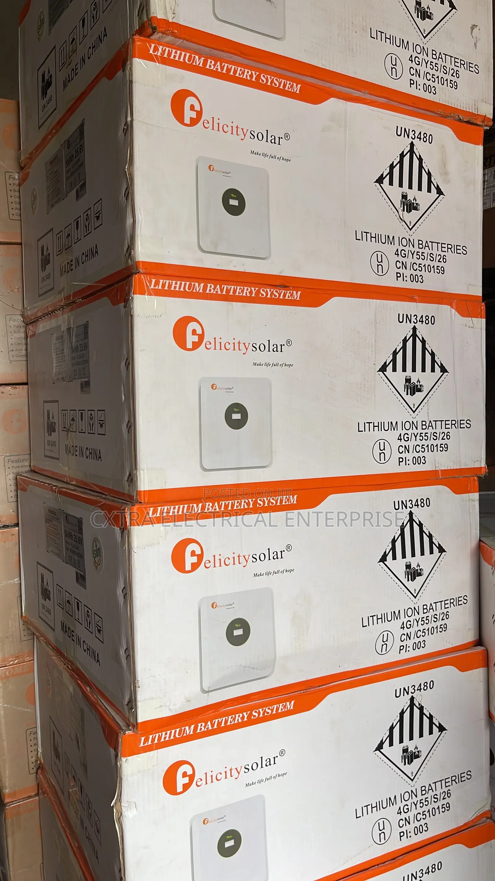 5kwh 24v Lithium Battery Felicity
