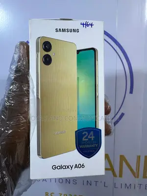 New Samsung Galaxy A06 64 GB Gold