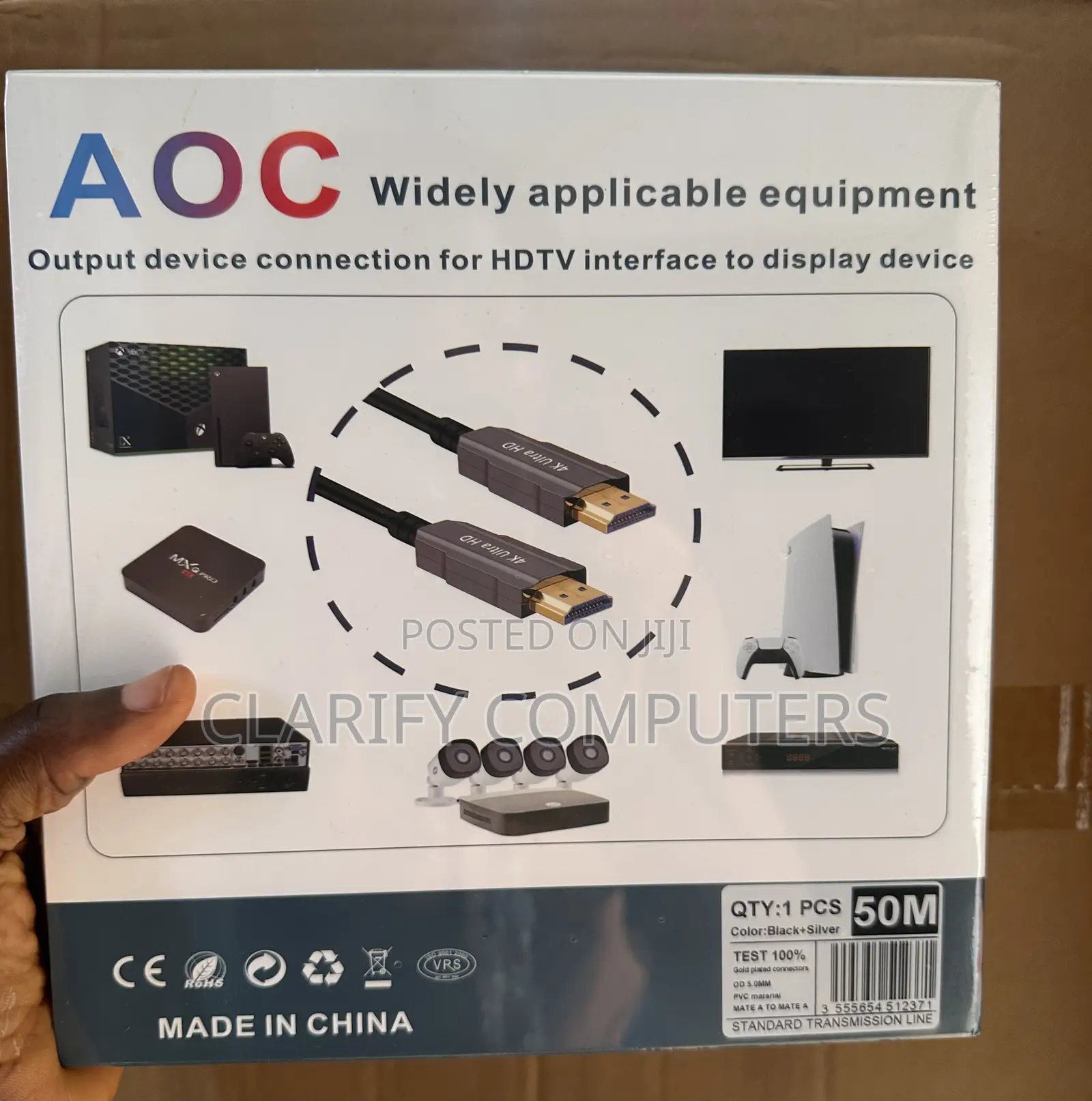 50m HDTV Ultra Hd Cable