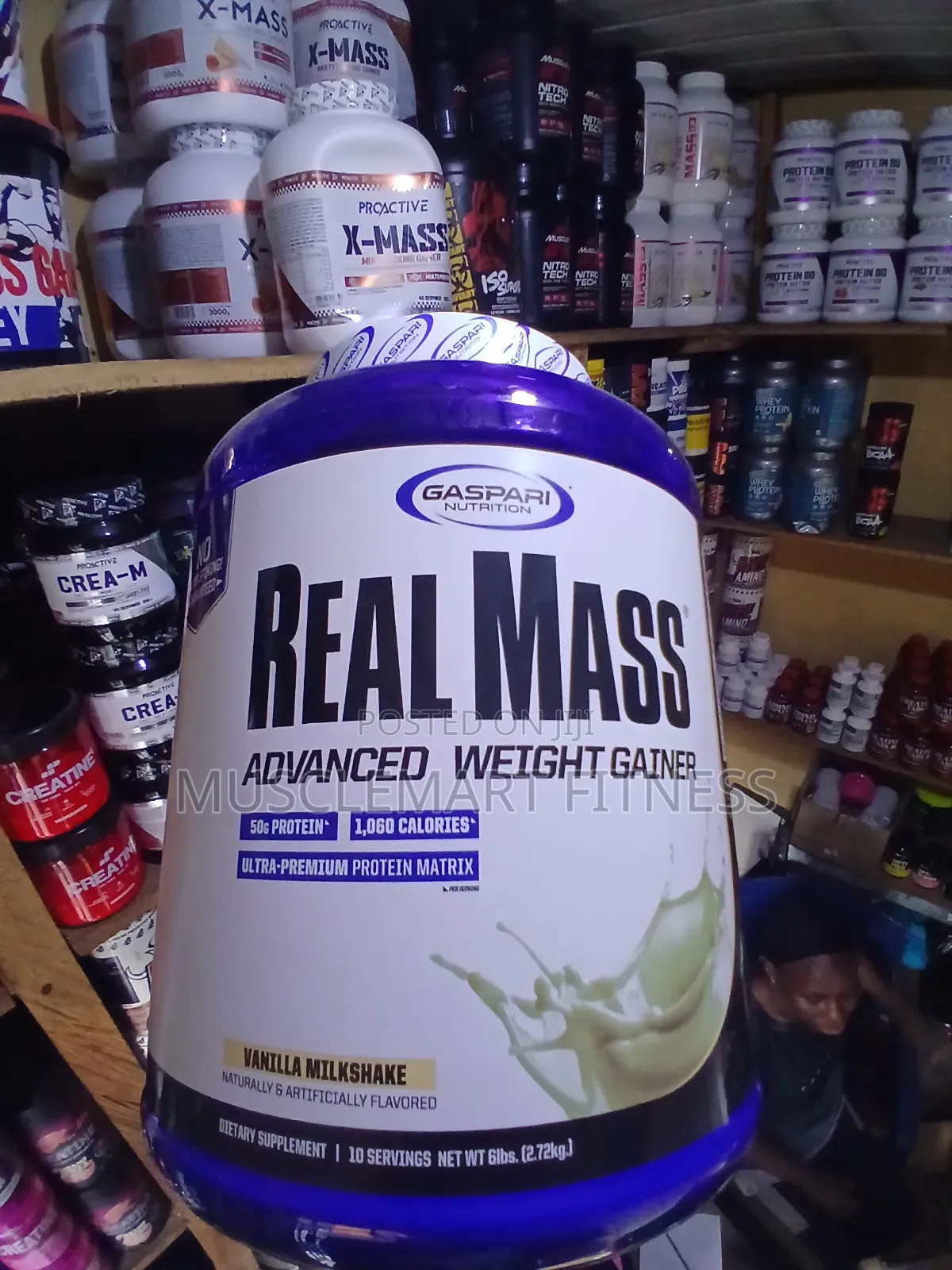 Gaspari Real Mass Gainer 2.72kg