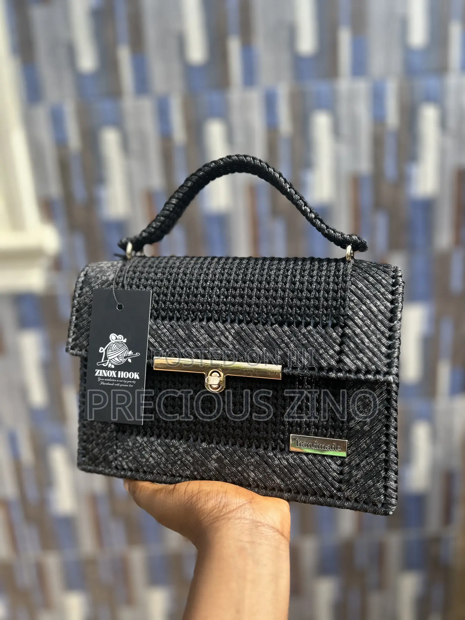 Plastic Canvas Crochet Bag