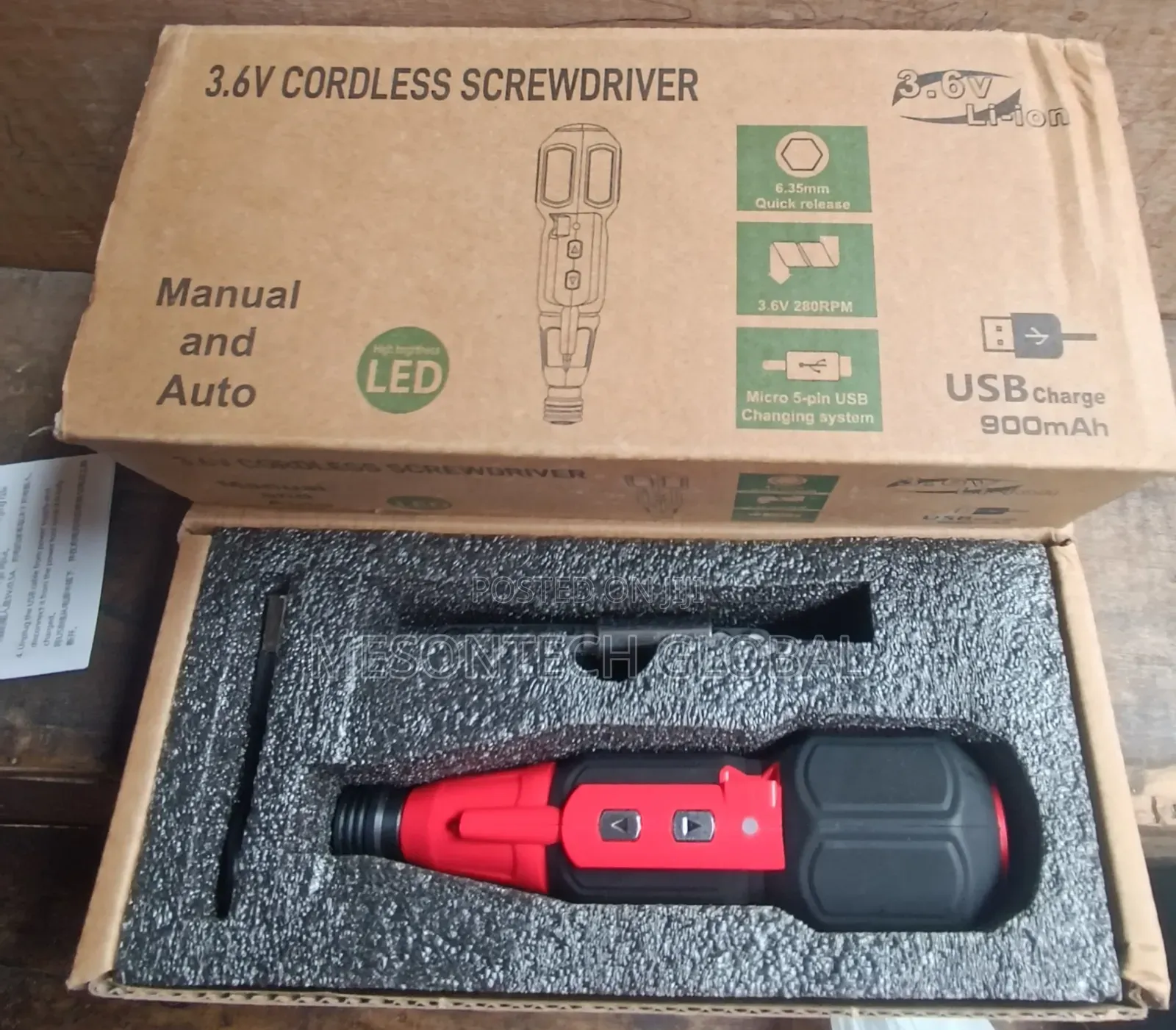 Cordless Screwdriver
