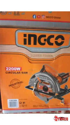 Ingco Industrial 2200w 91⁄4" (235mm) Handheld Circular Saw, Cs2358