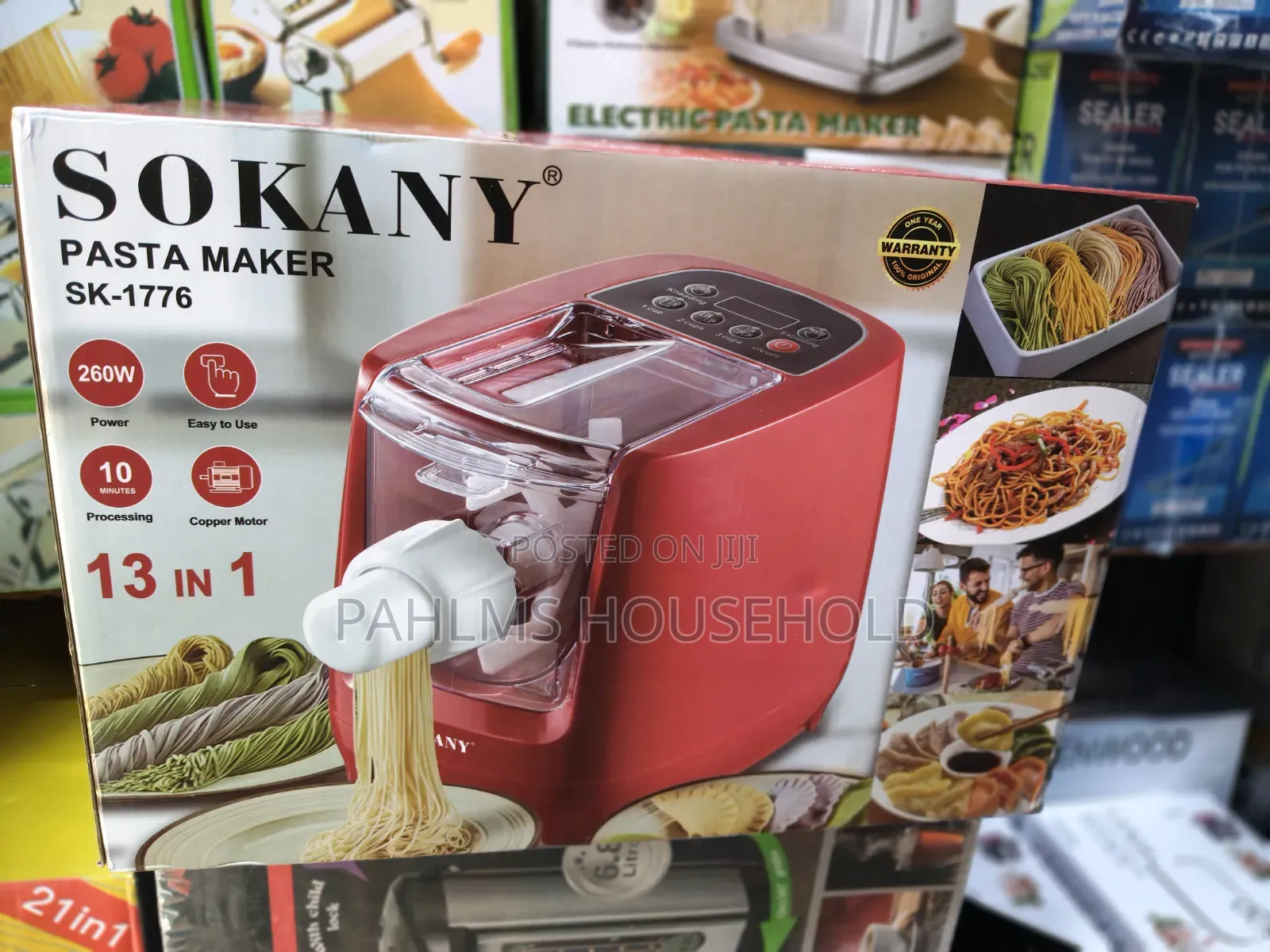 Sokany Multipurpose Pasta Maker