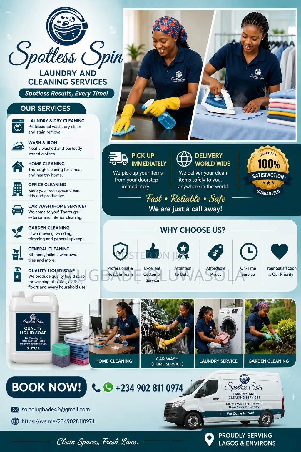 Laundry and Cleaning Service