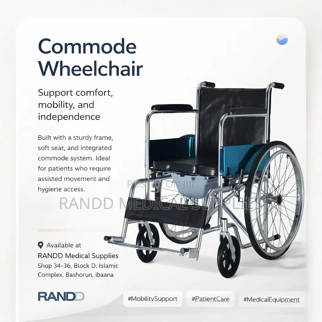 Commode Wheelchair