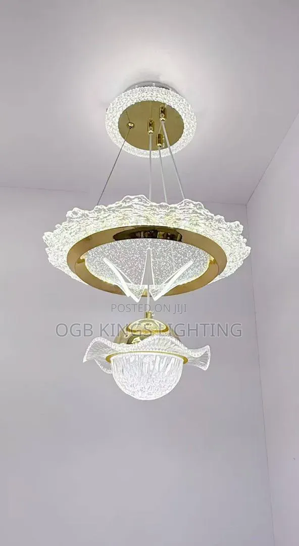 Led Crystal Ceiling Chandelier Pendant Light