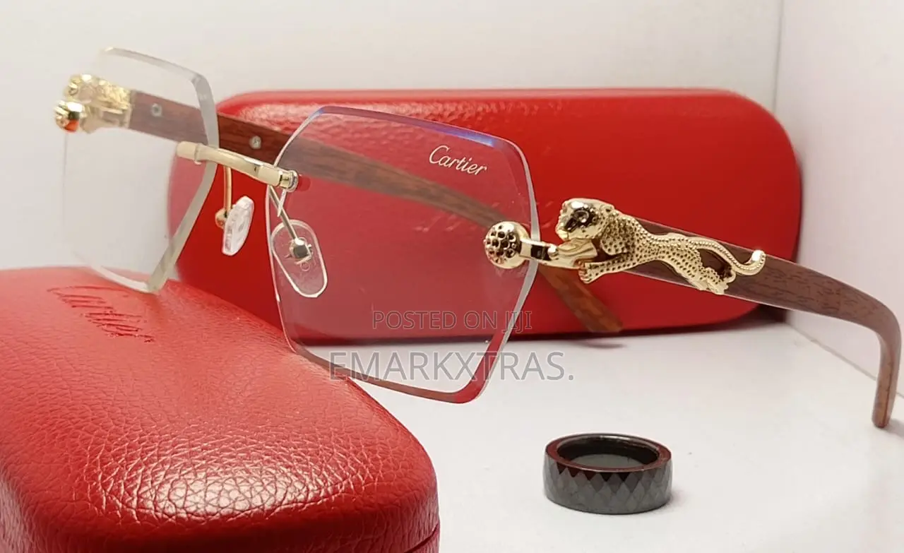 Luxury Rimless Designer Sunglasses