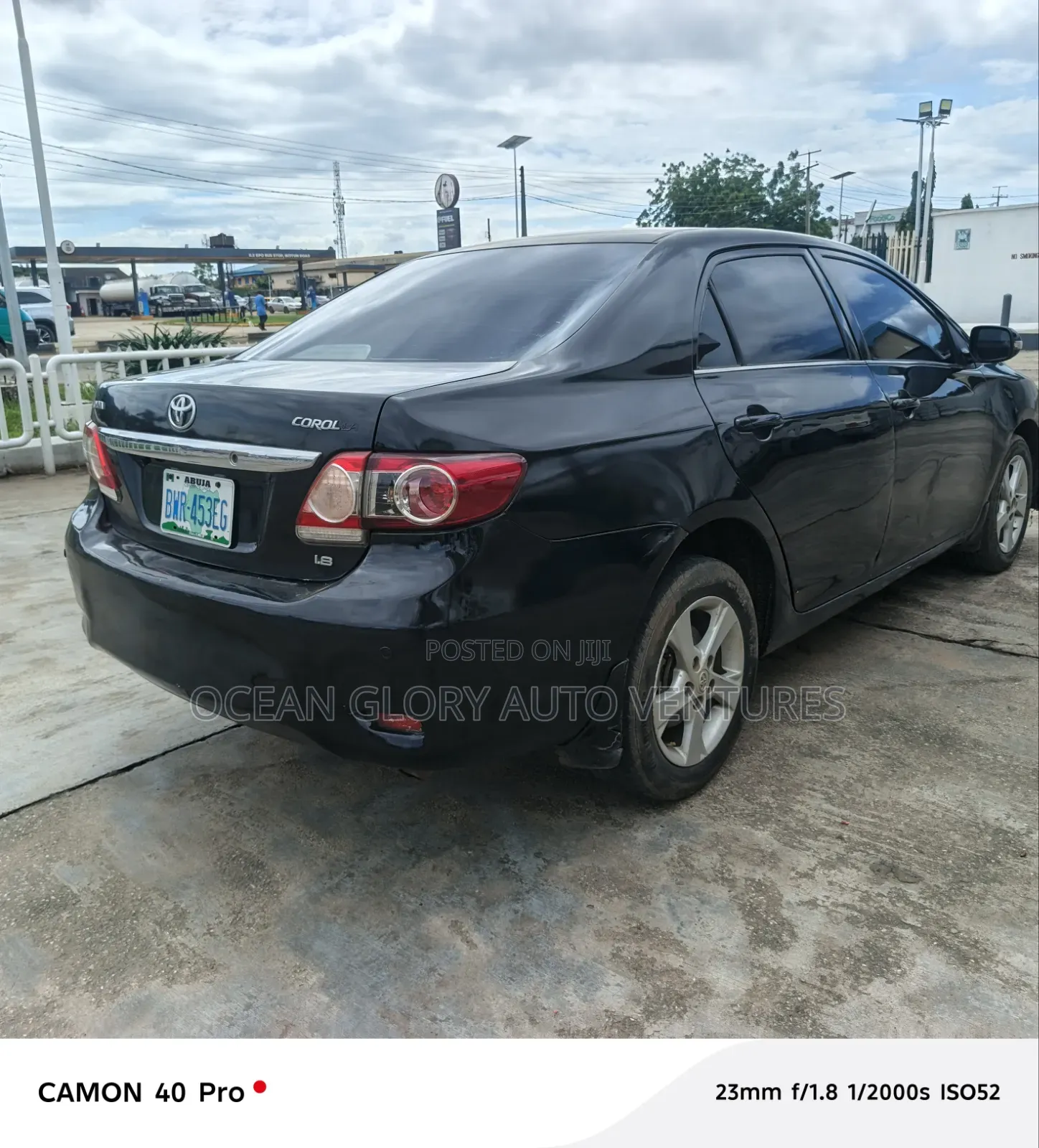 Toyota Corolla 2012 Black