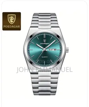 First Watch (Blue Dial): A Slim, Integrated-Bracelet Dress Watch