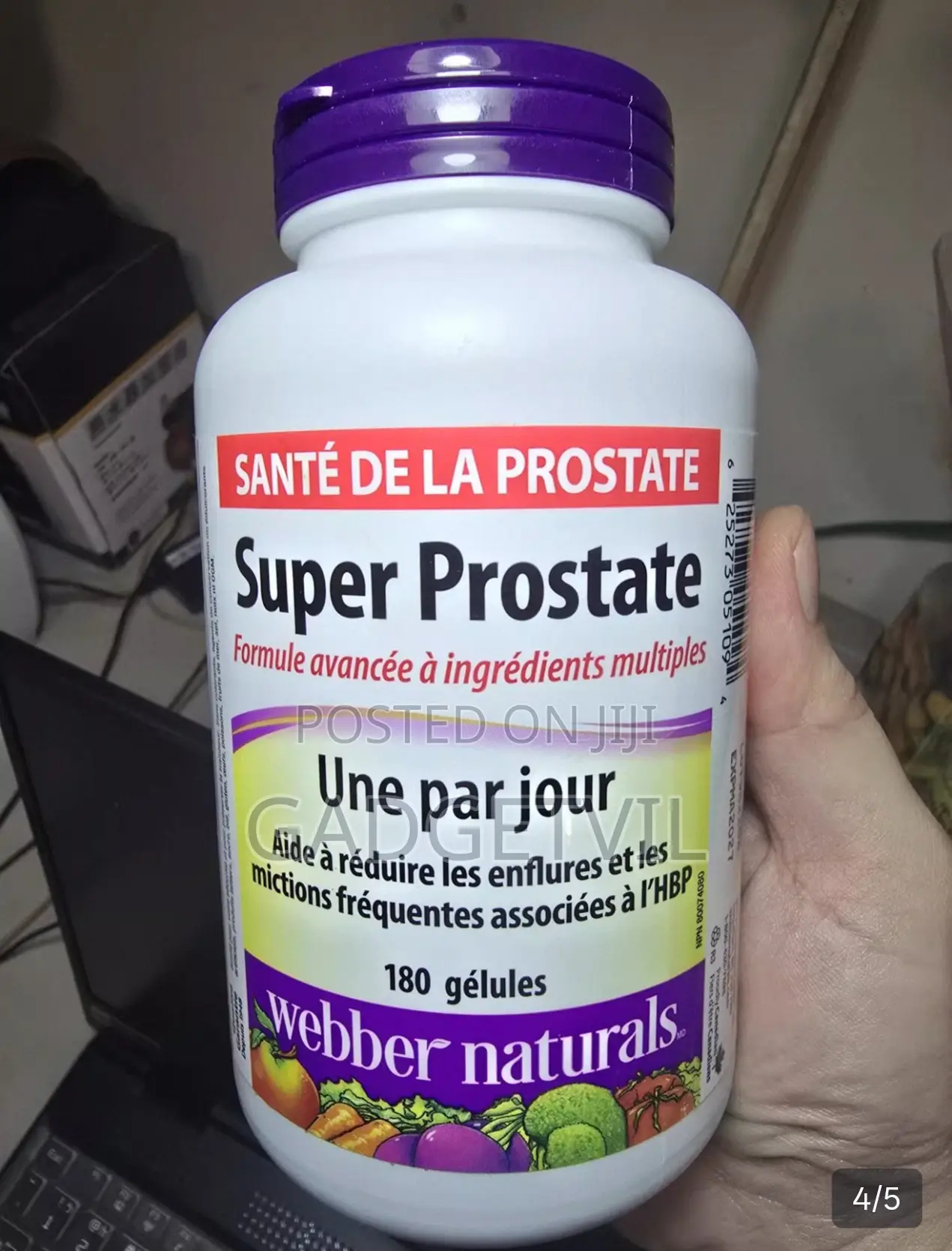 Webber Naturals Super Prostate Formula Softgels