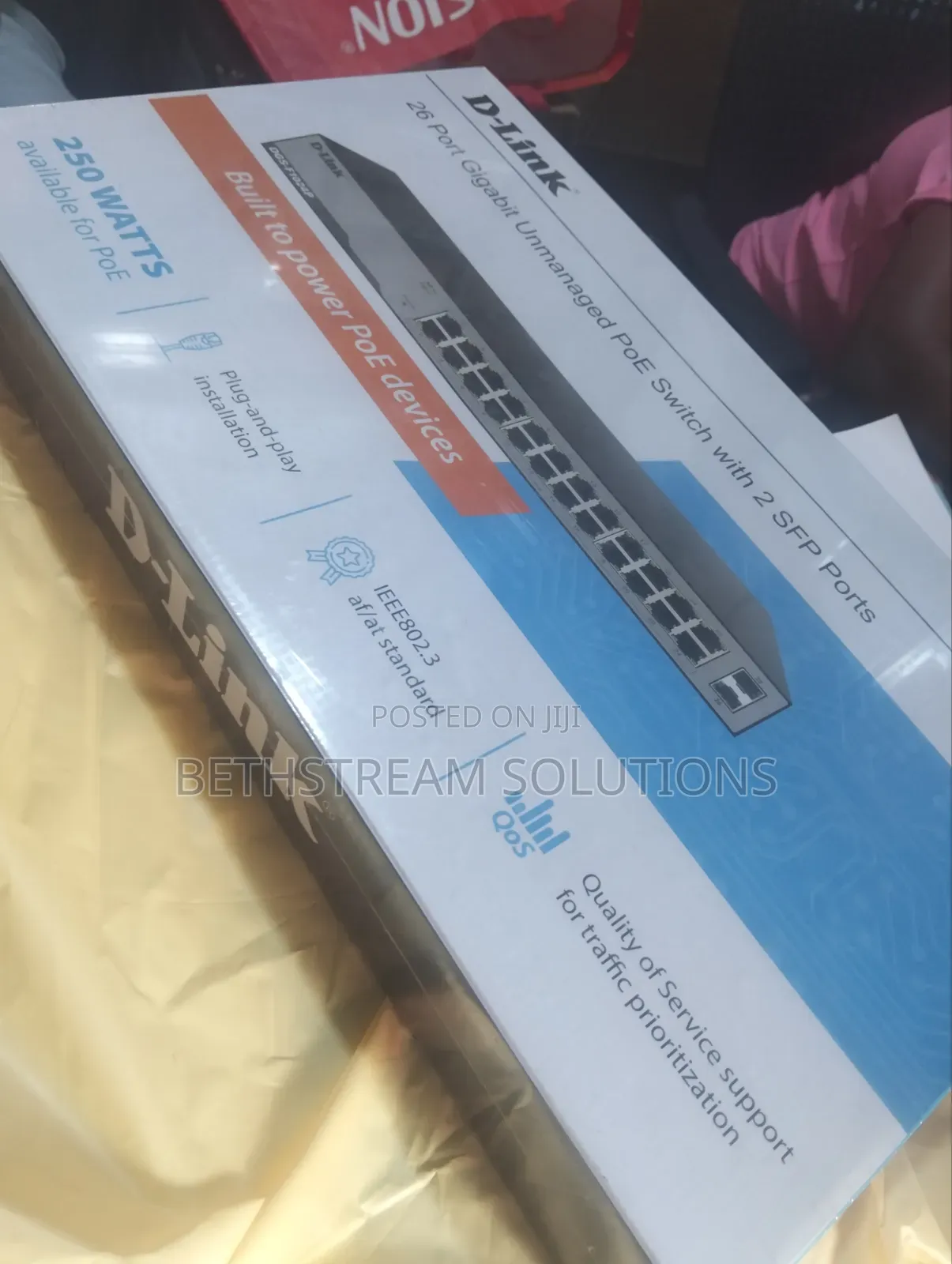 Dlink 26 Ports Unmanaged Poe Switch