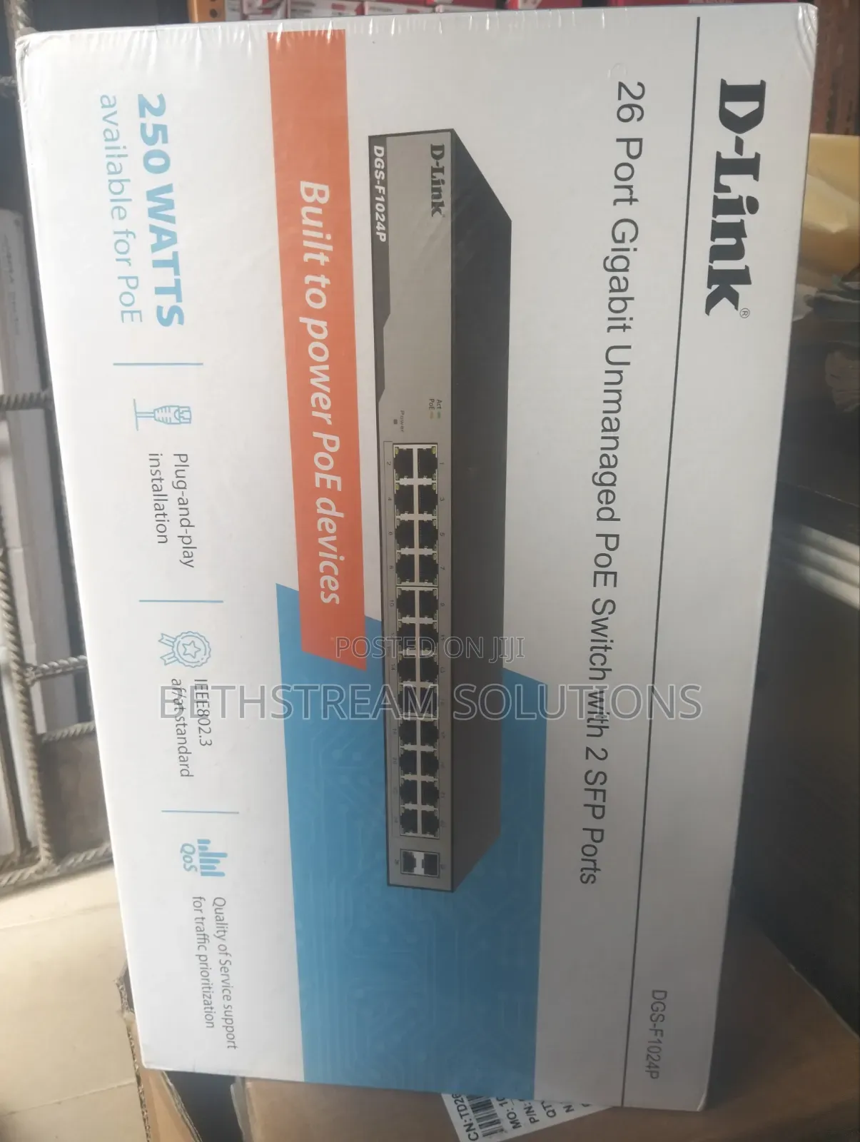 Dlink 26 Ports Unmanaged Poe Switch