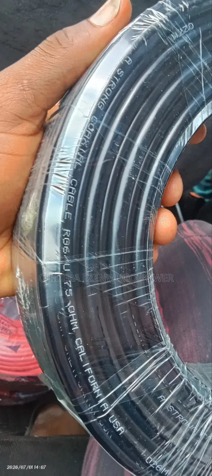 A Strong Coaxial Cable