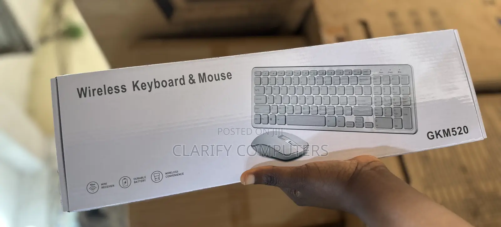 Gkm520 Wireless Keyboard and Mouse