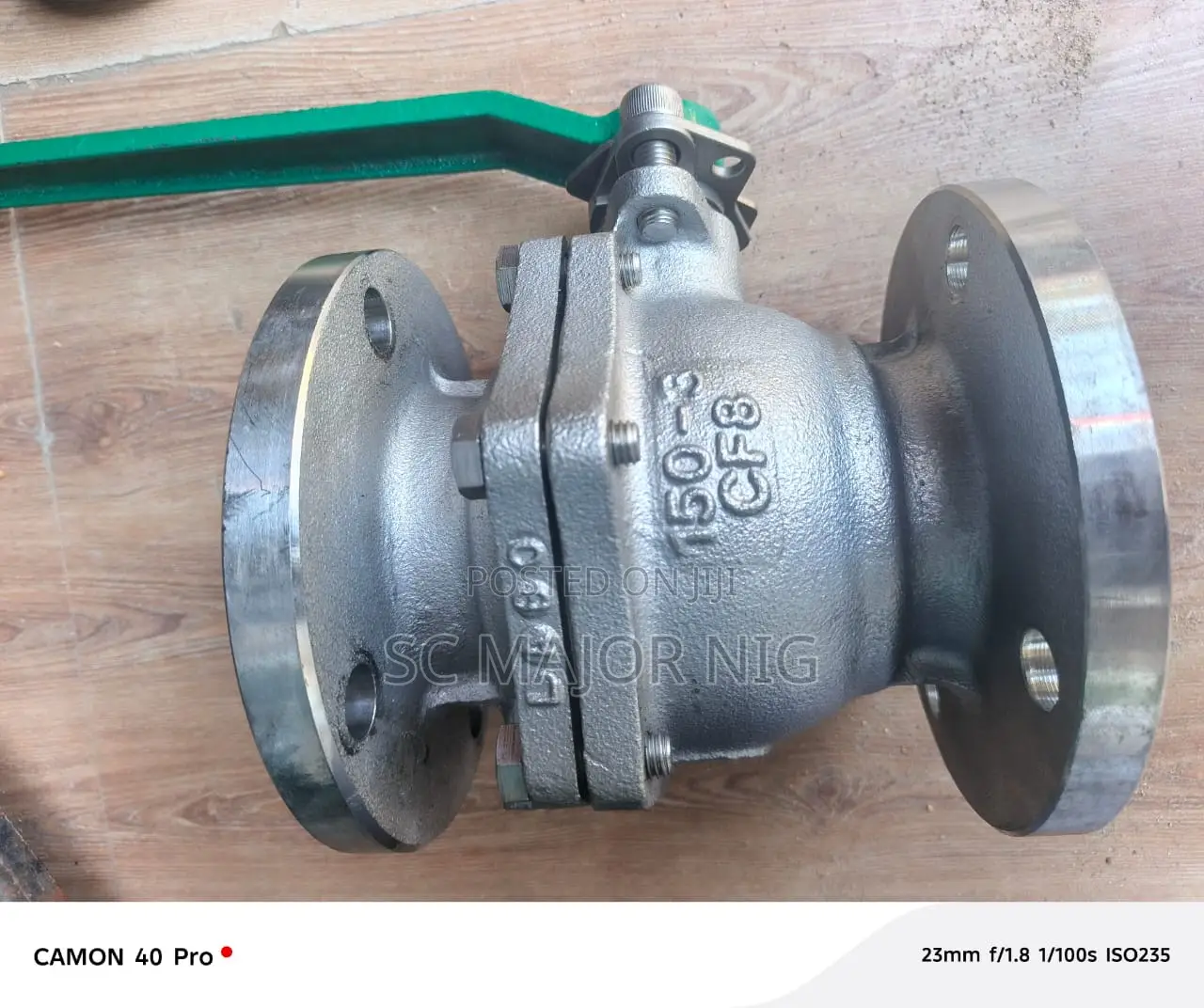 Dn80 3” X 150 Stainless Ball Valve