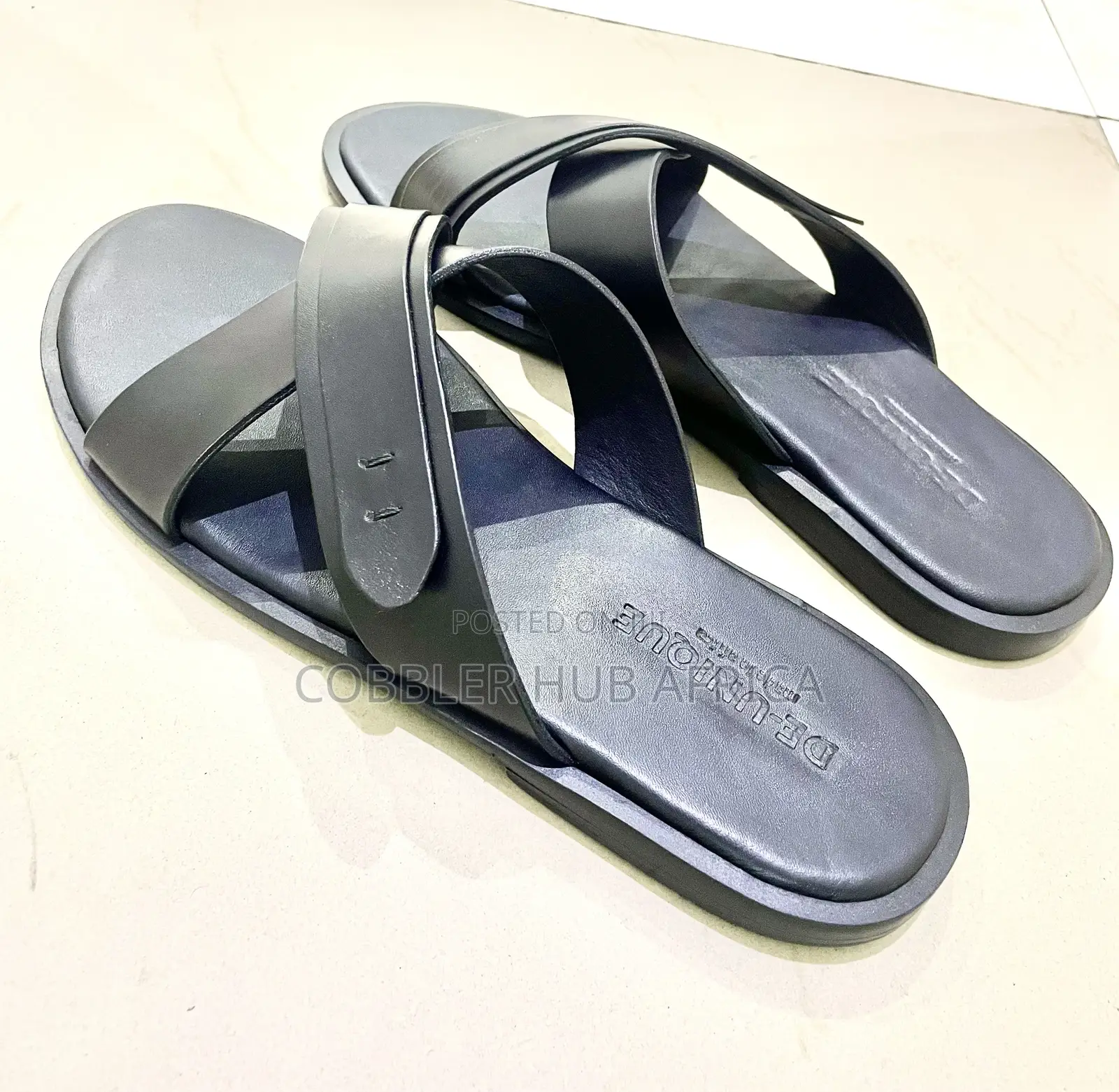 Leather Slippers for Men