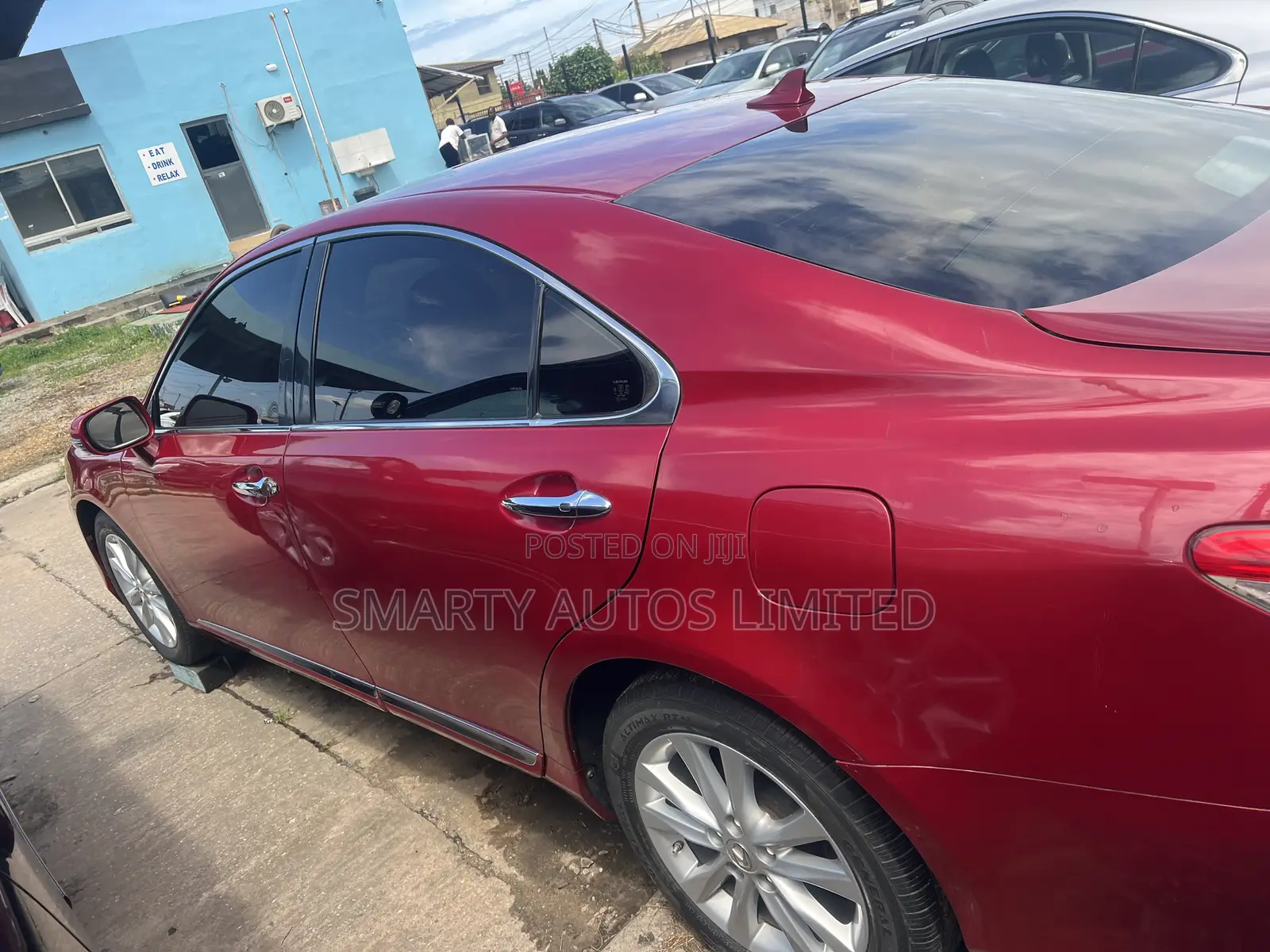 Lexus ES 350 2011 Red