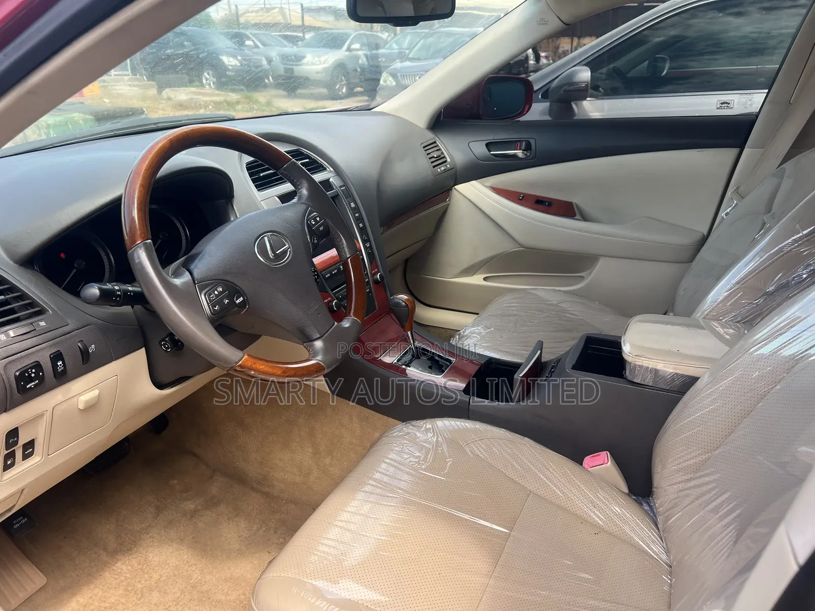Lexus ES 350 2011 Red