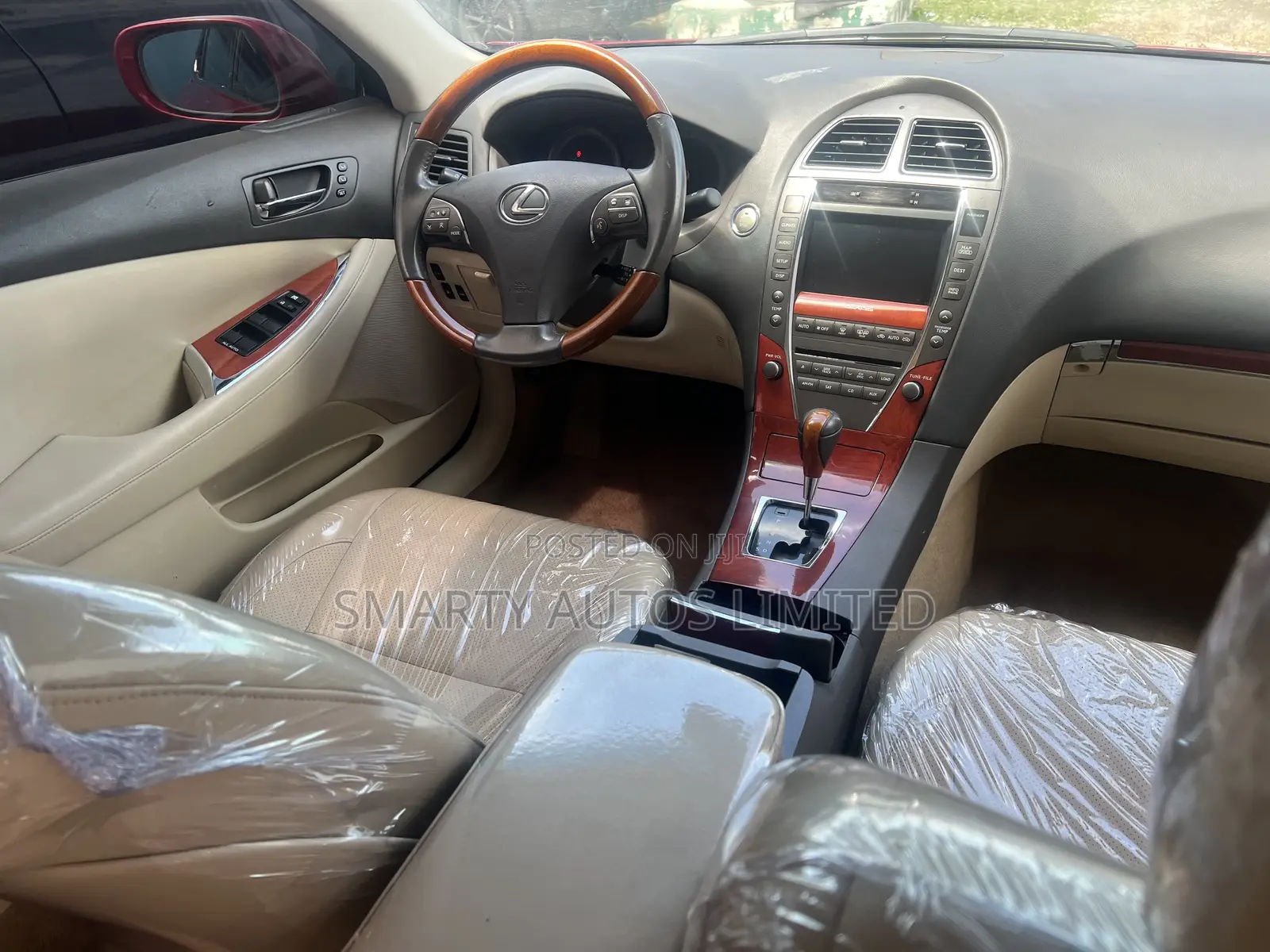 Lexus ES 350 2011 Red