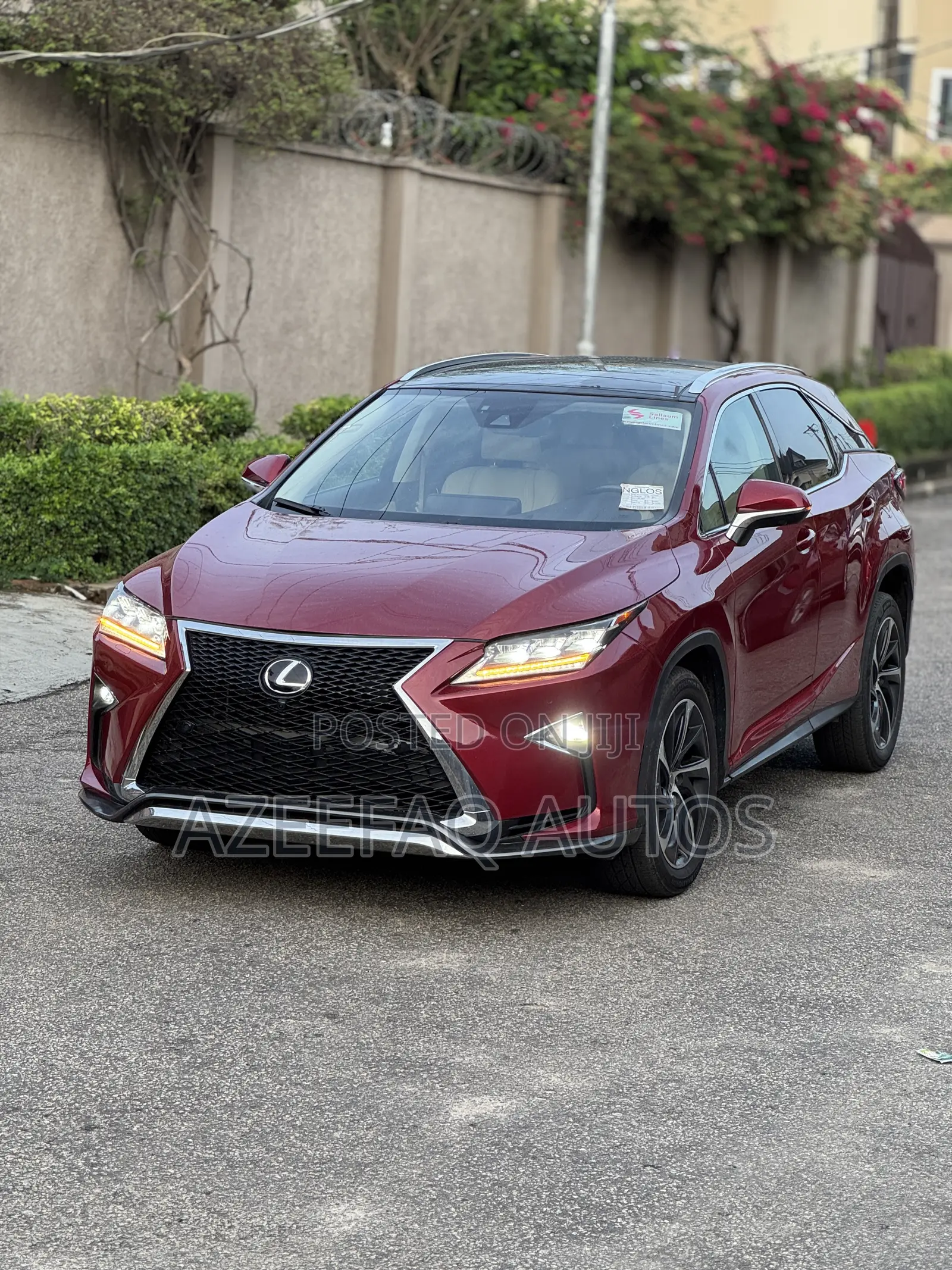 Lexus RX 350 AWD 2016 Red