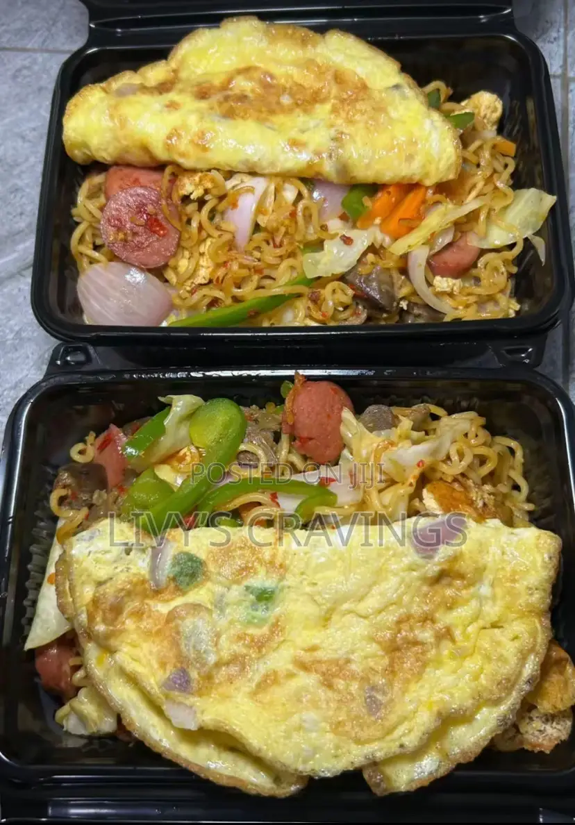 Stir Fried Noodles Loaded With Veggies