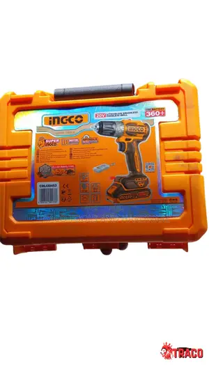 Ingco Super 20v Lithium-Ion Brushless Cordless Drill, Cdli20453
