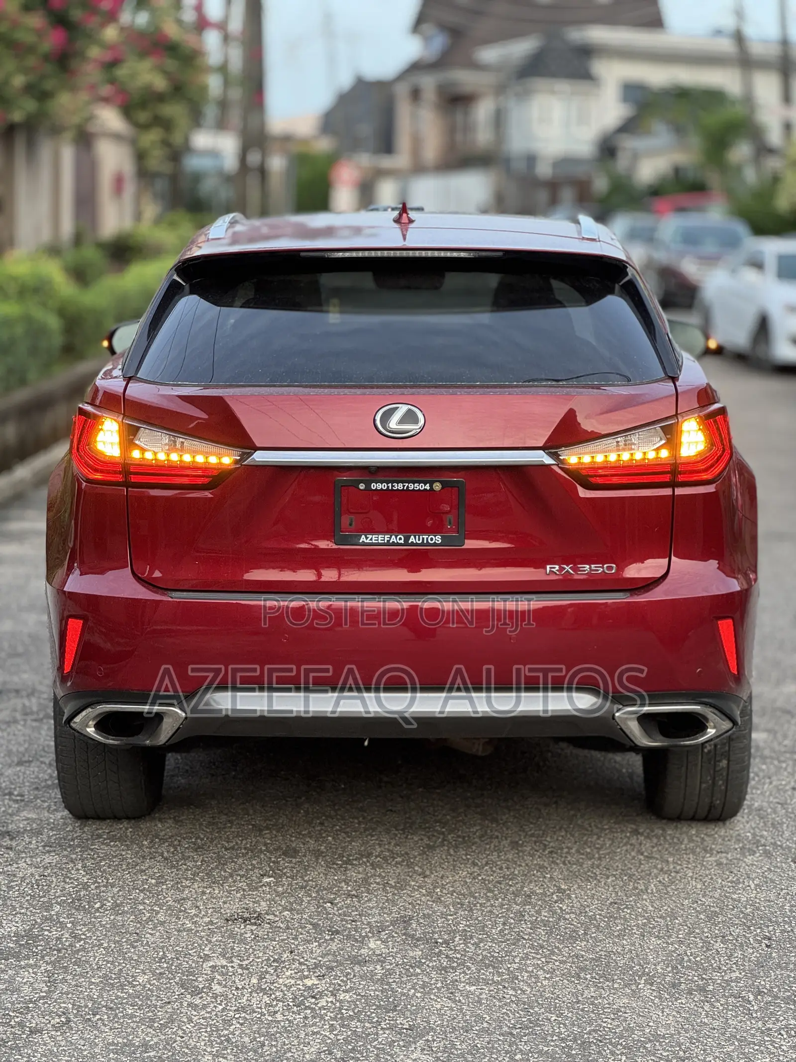 Lexus RX 350 AWD 2016 Red