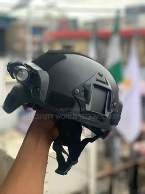 Tactical Helmet With Touch Light