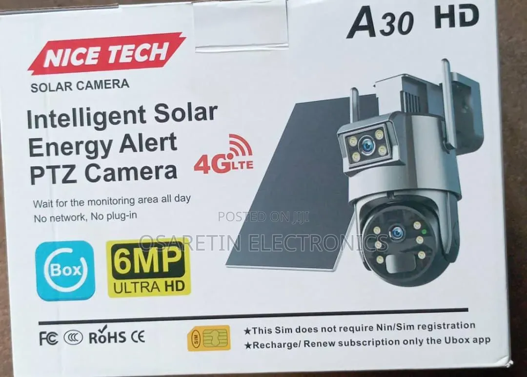 Nice Tech Solar Camera