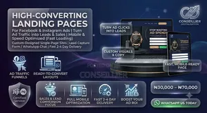 High-converting Landing Page For Facebook Instagram Ads
