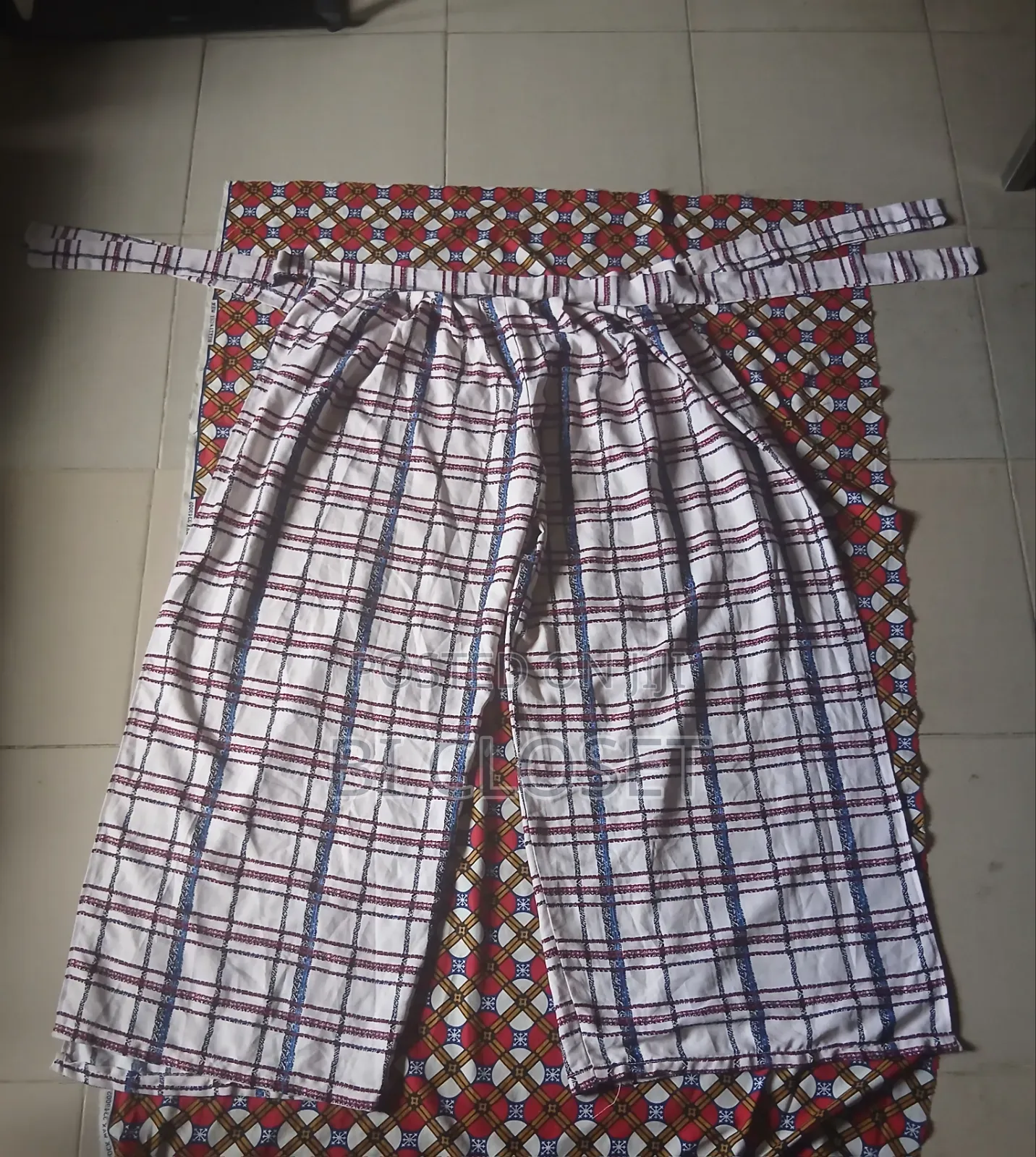 Palazzo Wrap Trouser - Size 6-Small 10) - A Solid Preloved 2 Wrap Pant