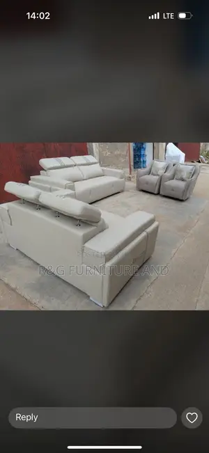 Imported Leather Sofa