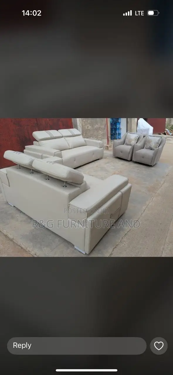 Imported Leather Sofa