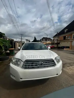 Toyota Highlander Hybrid Limited 2008 White