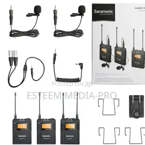 Saramonic Uwmic9 2-Person Camera-Mount Wireless Omni Lavalier Mic