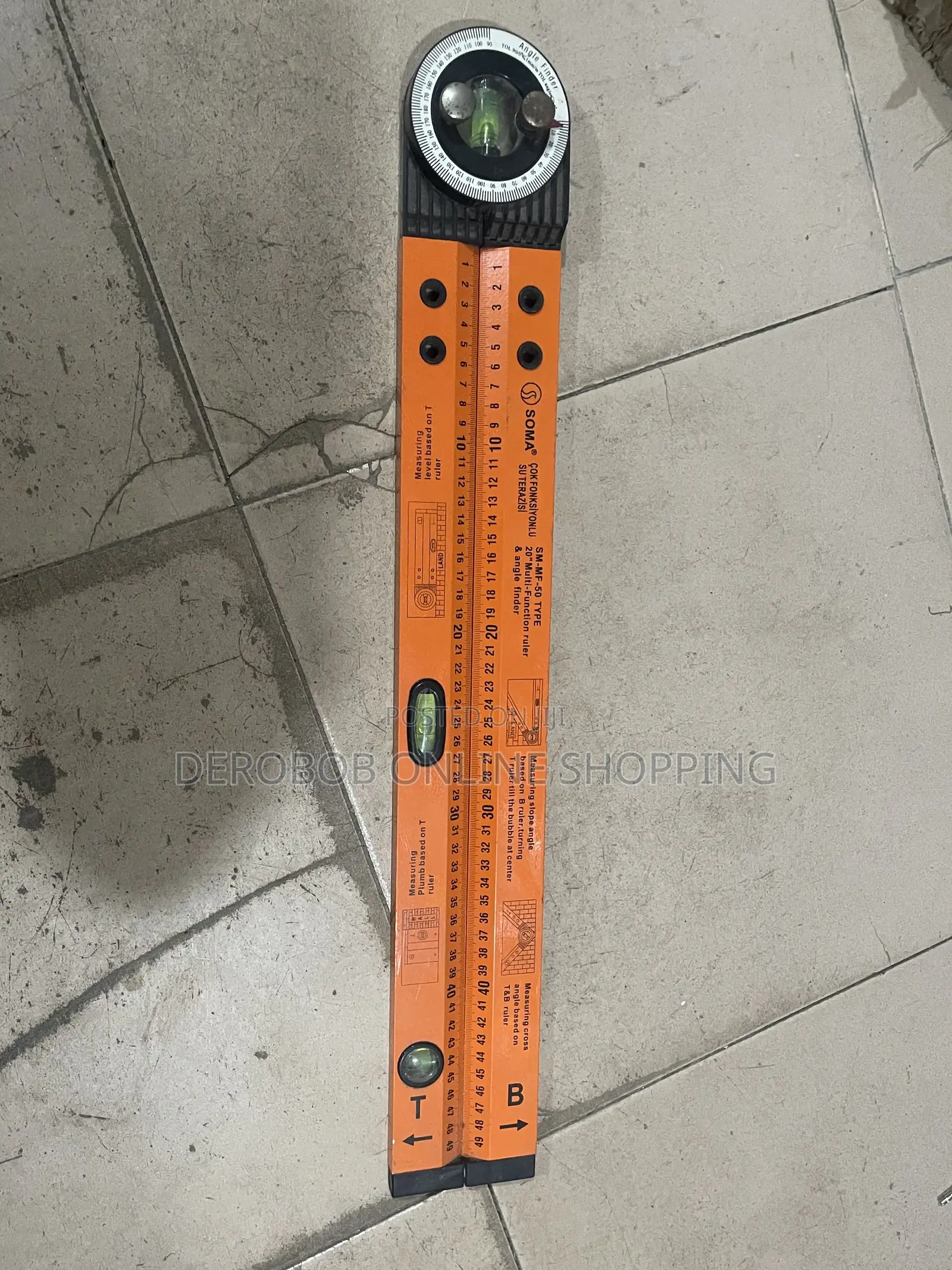 Soma Sm-Mf-50multi Function Ruler Angle Finder
