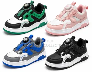Kids Unisex Casual Sneakers With Rotary Dial Closure Size 26 to 35