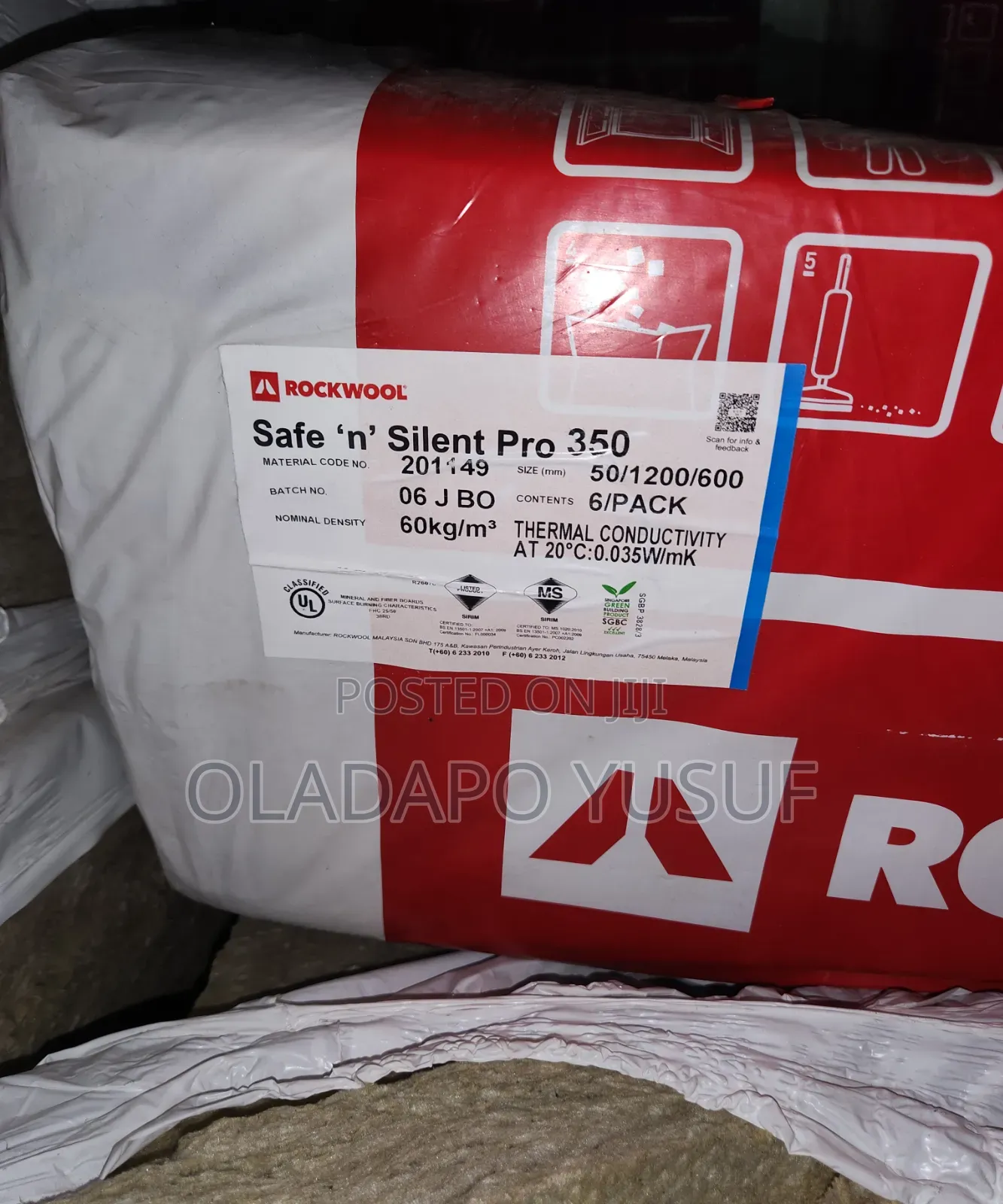 Rock Wool/ Building Insulation