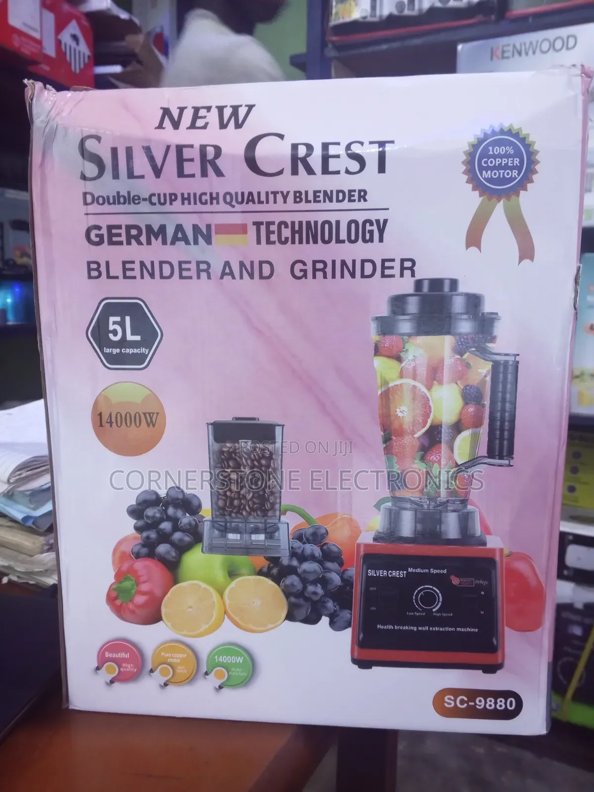 Silver Creat Double Blender