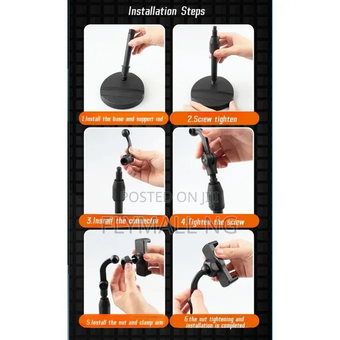 Adjustable Rotating Phone Holder