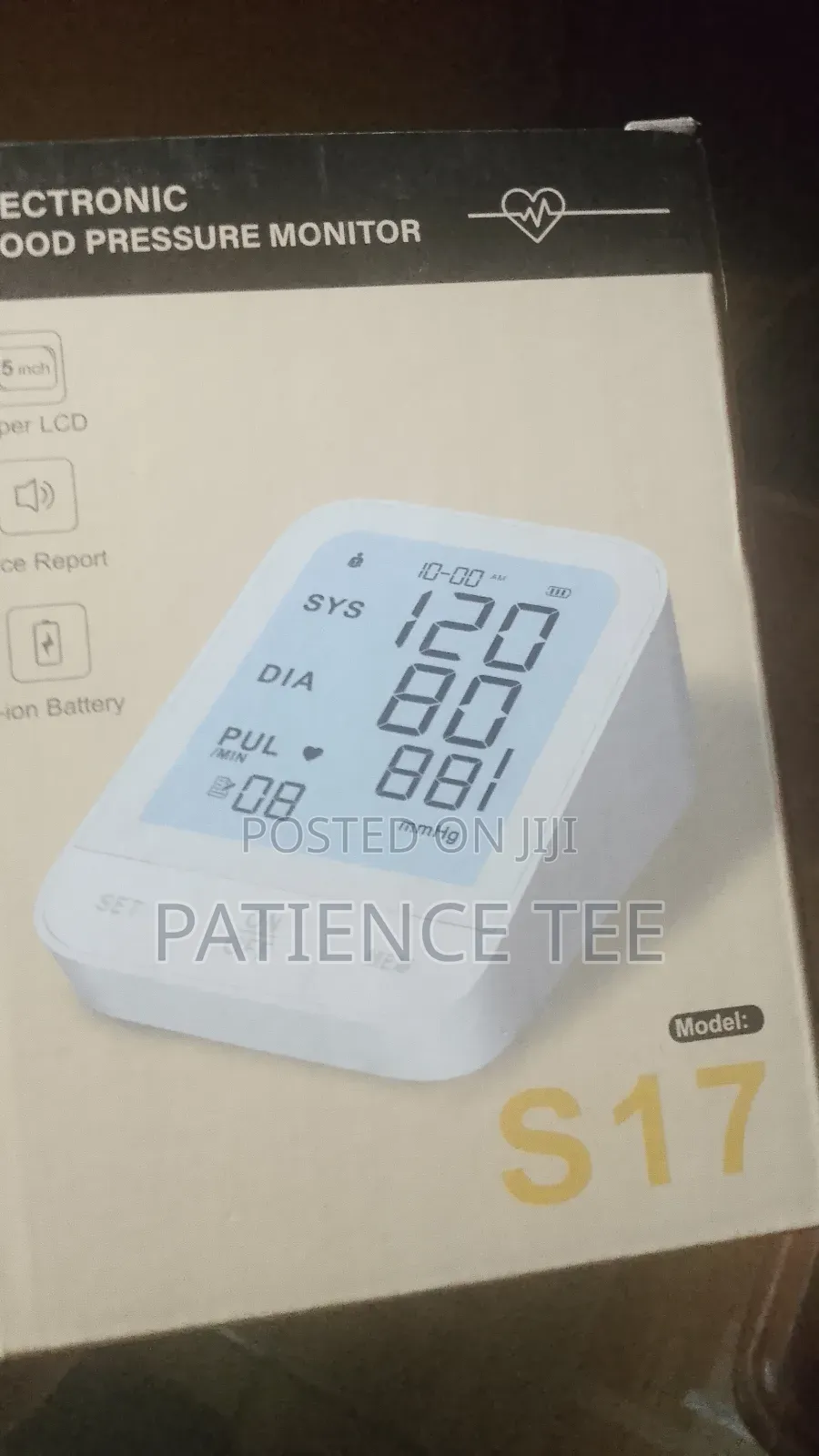 B/P Machine Rechargeable