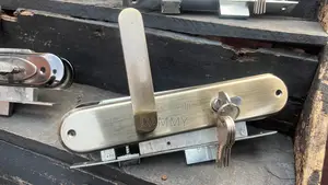 Door Lock Set Features a Stainless Steel