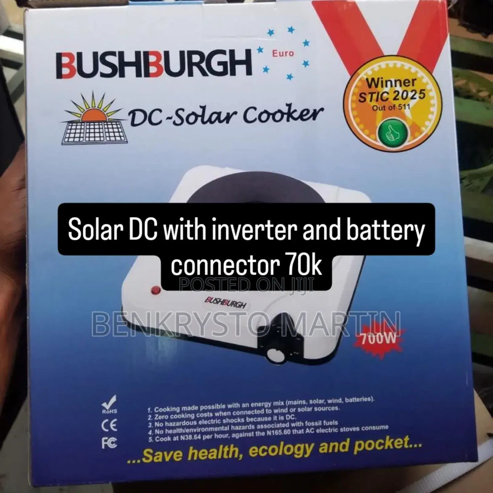 Bushburgh Solar Cooker