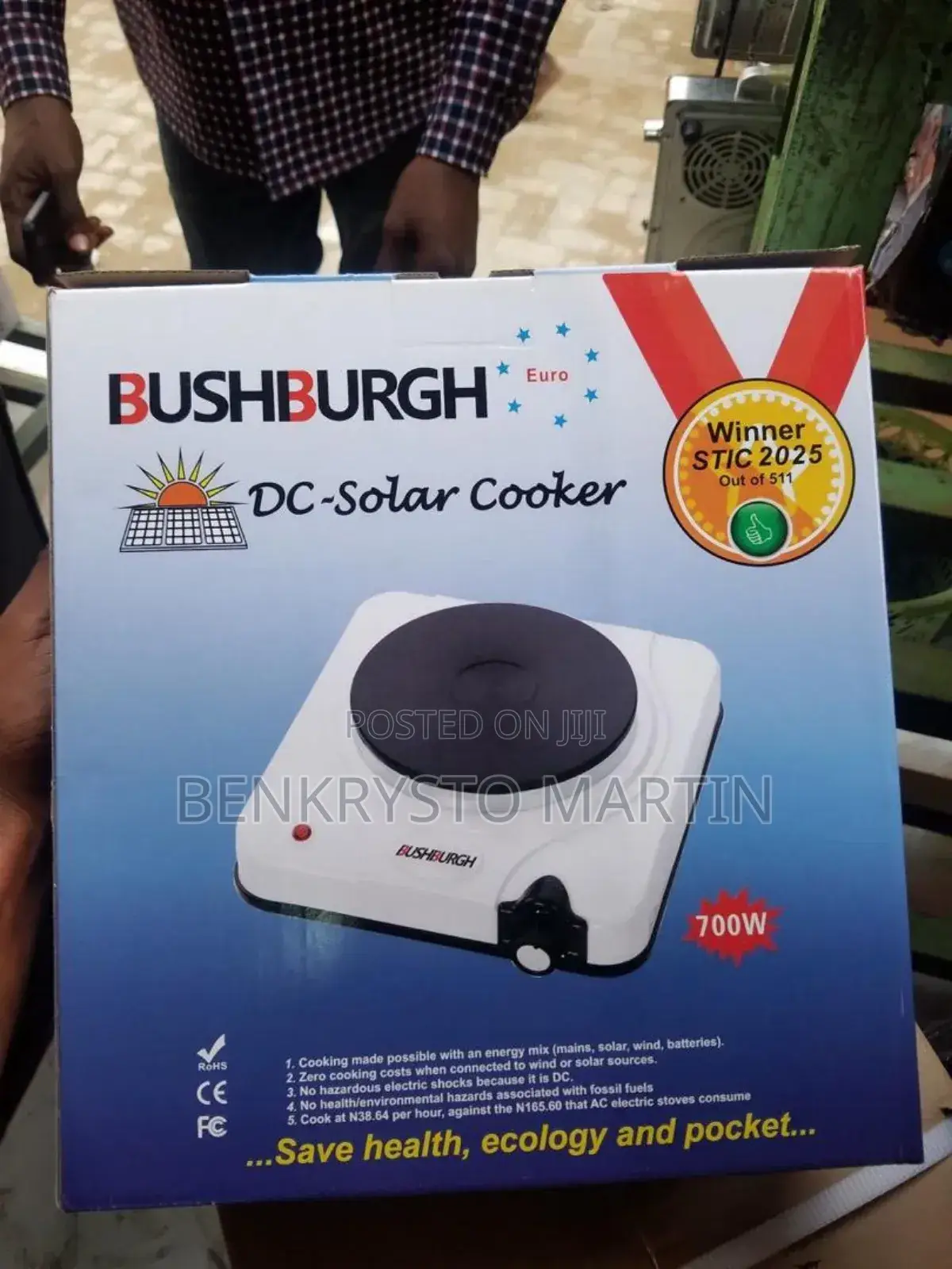 Bushburgh Solar Cooker